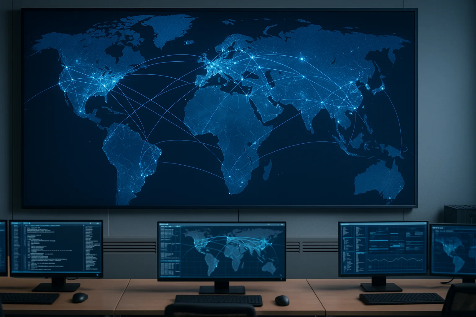 Circular azul de INTERPOL
